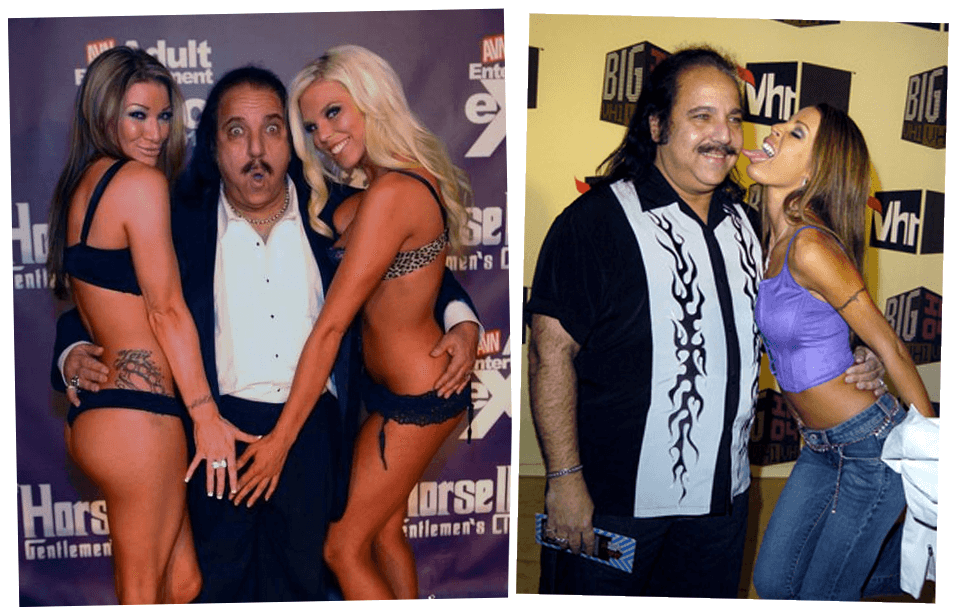 Ron Jeremy with hot girls
