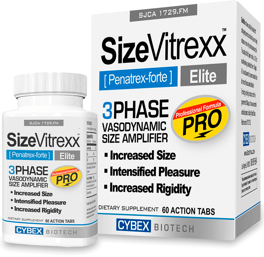 SizeVitrexx bottle & box